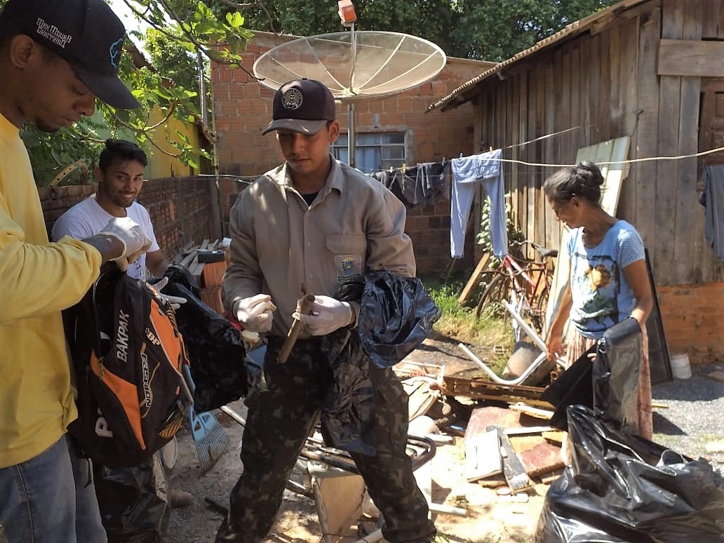 A prefeitura pede que as pessoas deixem o lixo preparado. Foto: Divulgação