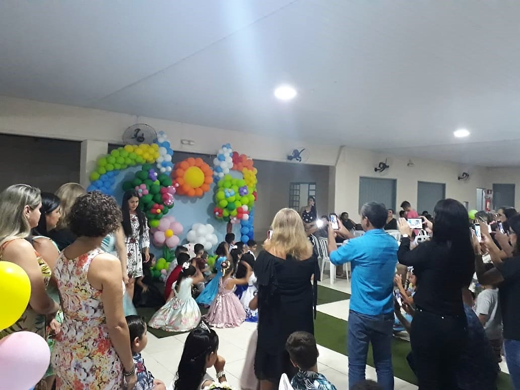 As turmas do Pré- escolar II, etapa Educação Infantil, encerraram as atividades entre os dias 4 e 16 de dezembro. Foto: Divulgação 