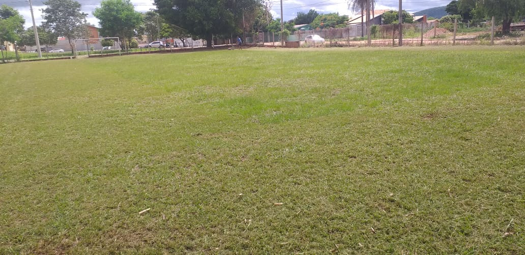 Esportes e Associação APEGOS revitalizam campinho da rodoviária Campinho está localizado na esquina da Rua Aniceto Coelho com a Rua Nova Jerusalém. Foto: Divulgação
