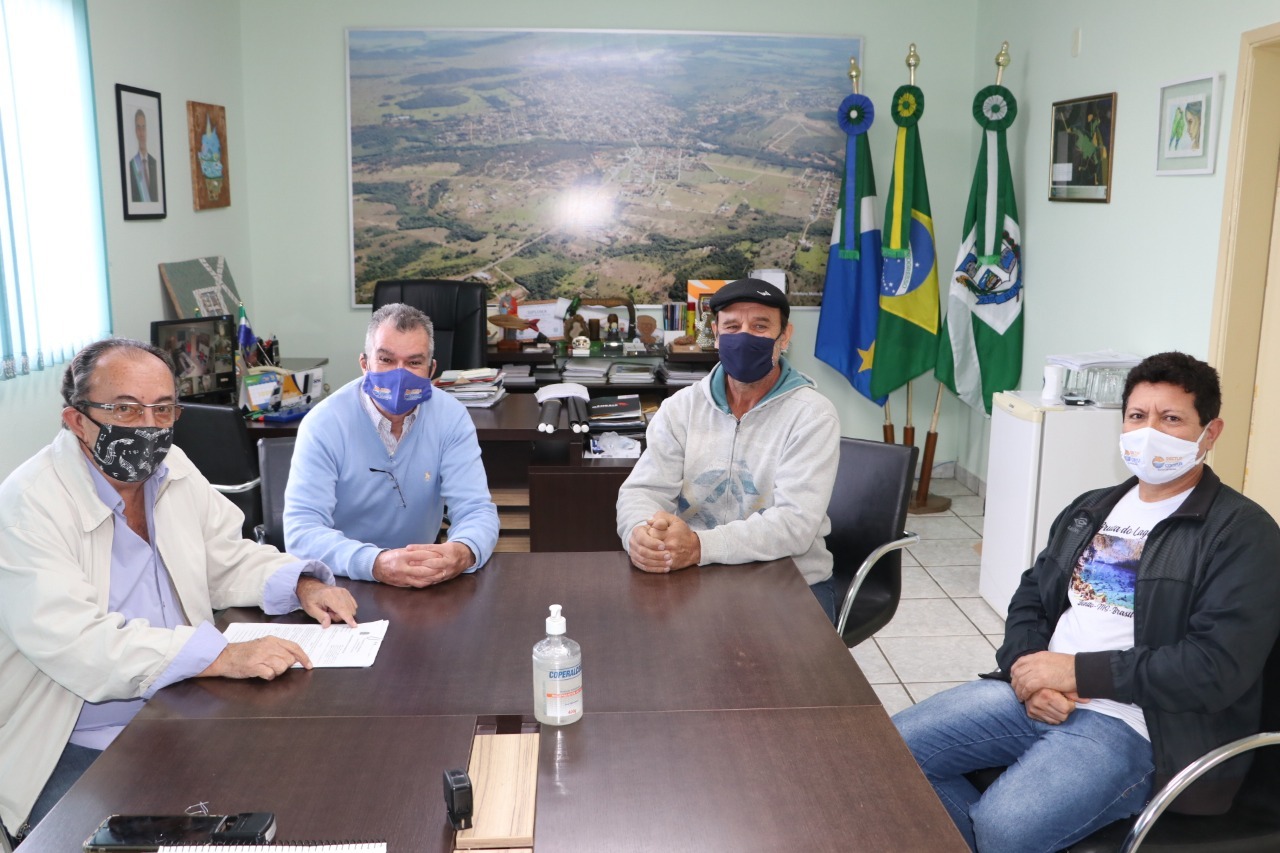 Presidente da AGTB se reuniu com o prefeito para agradecer pela iniciativa