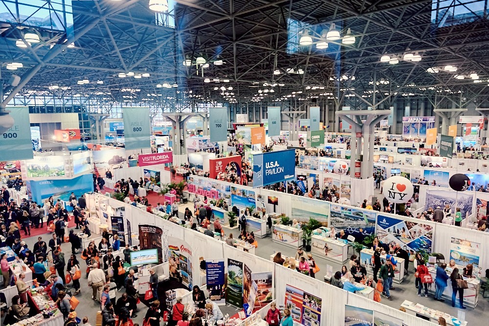O número de expositores participantes soma mais de 747 empresas, representando 176 países. Foto: Divulgação 