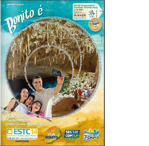 Prefeitura de Bonito faz divulgação na Revista Azul Magazine