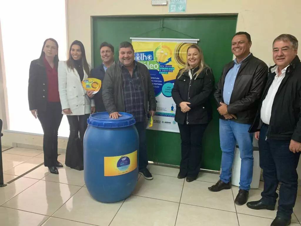 Bonito sai na frente e lança programa de destinação correta do óleo de cozinha