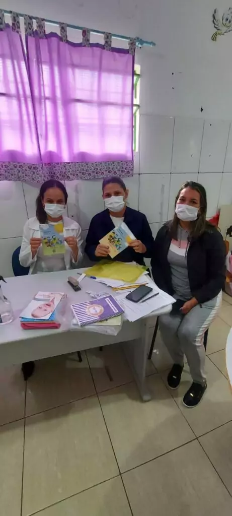 Com baixa procura por vacinas, equipes da Saúde fazem busca ativa por crianças nos CEIs Com baixa procura por vacinas, equipes da Saúde fazem busca ativa por crianças nos CEIs