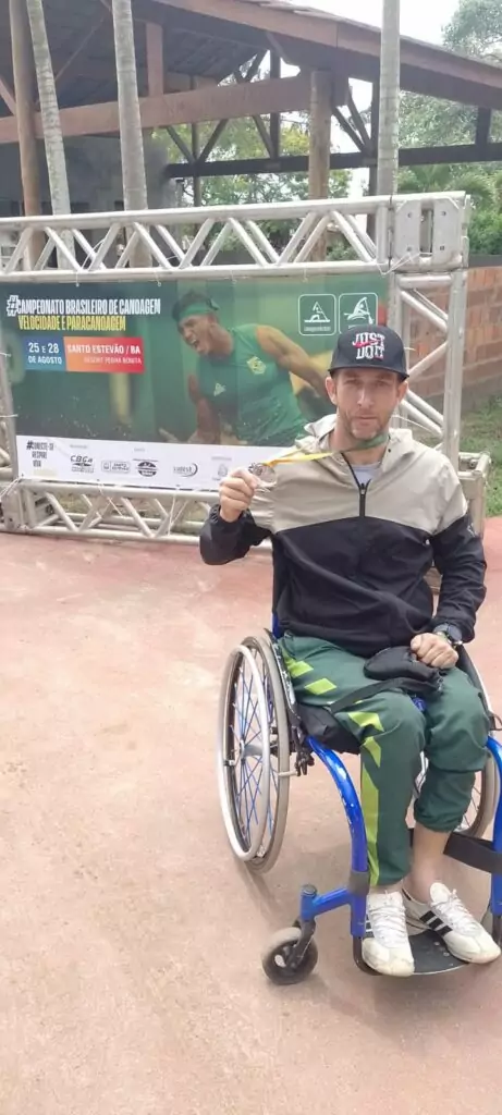 Atleta bonitense conquista pódio no Campeonato Brasileiro Paracanoagem na Bahia Atleta bonitense conquista pódio no Campeonato Brasileiro Paracanoagem na Bahia
