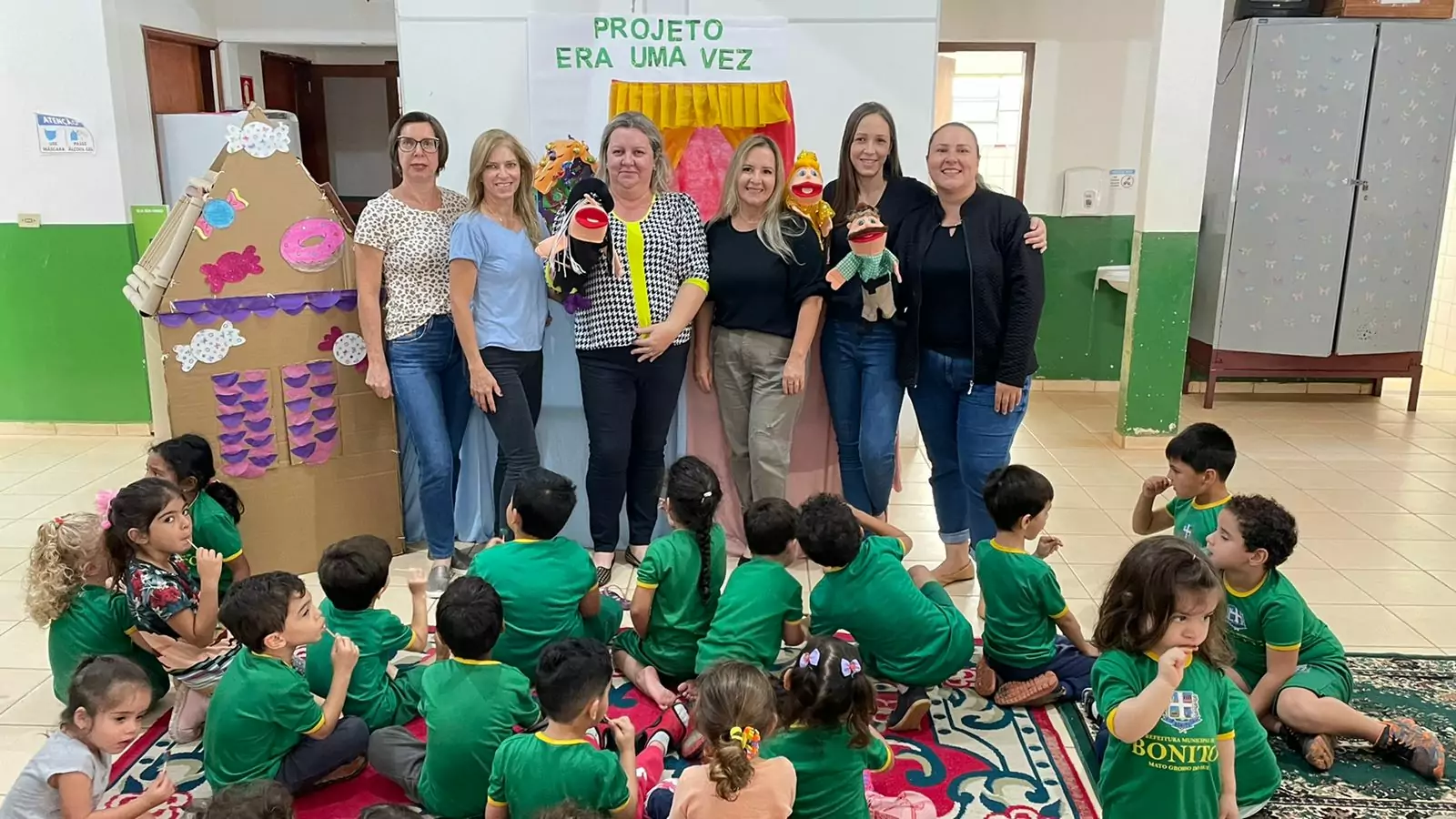 Centros de Educação Infantil desenvolvem Projeto Feira Literária e Folclore Centros de Educação Infantil desenvolvem Projeto Feira Literária e Folclore