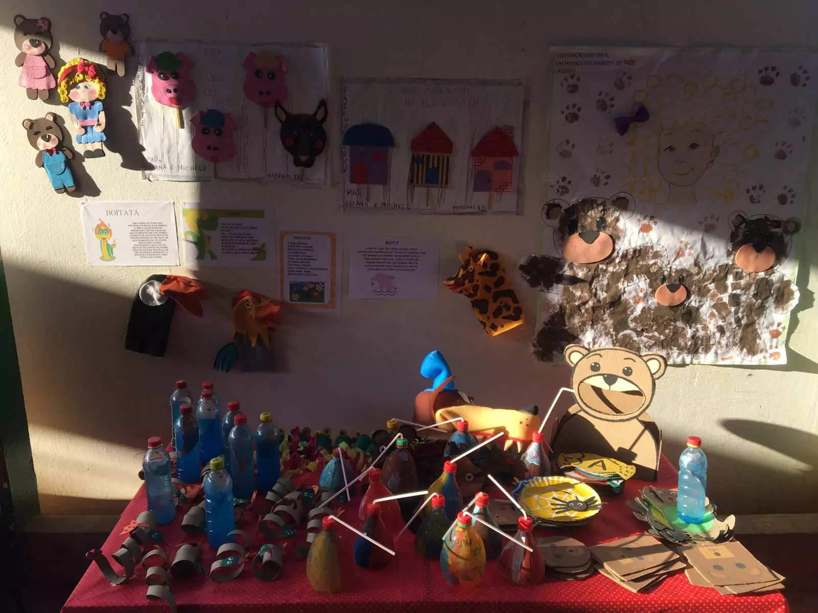 Centros de Educação Infantil desenvolvem Projeto Feira Literária e Folclore CEI Laura Vicunã