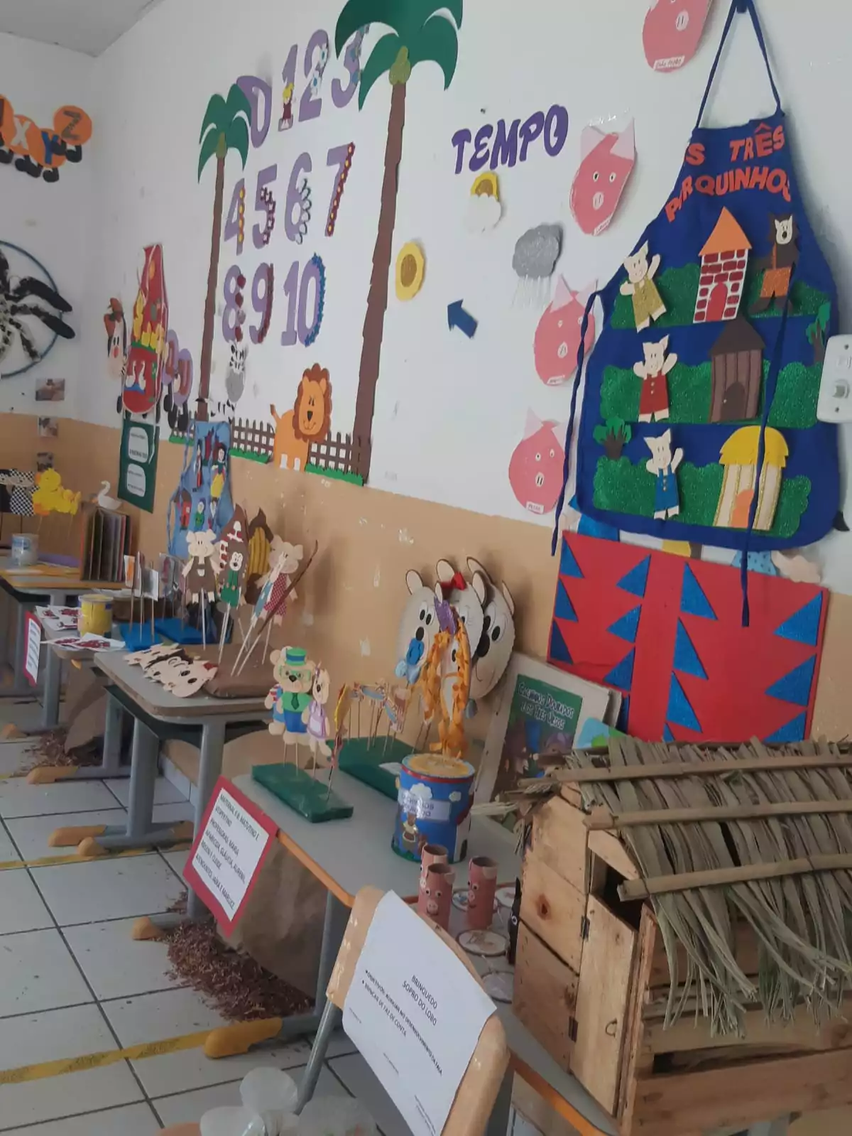 Centros de Educação Infantil desenvolvem Projeto Feira Literária e Folclore Centros de Educação Infantil desenvolvem Projeto Feira Literária e Folclore