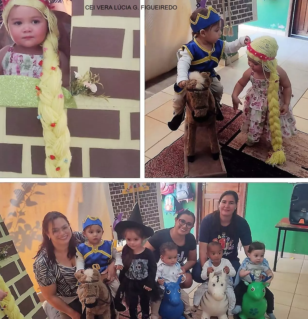 Centros de Educação Infantil desenvolvem Projeto Feira Literária e Folclore CEI Laura Vicuña