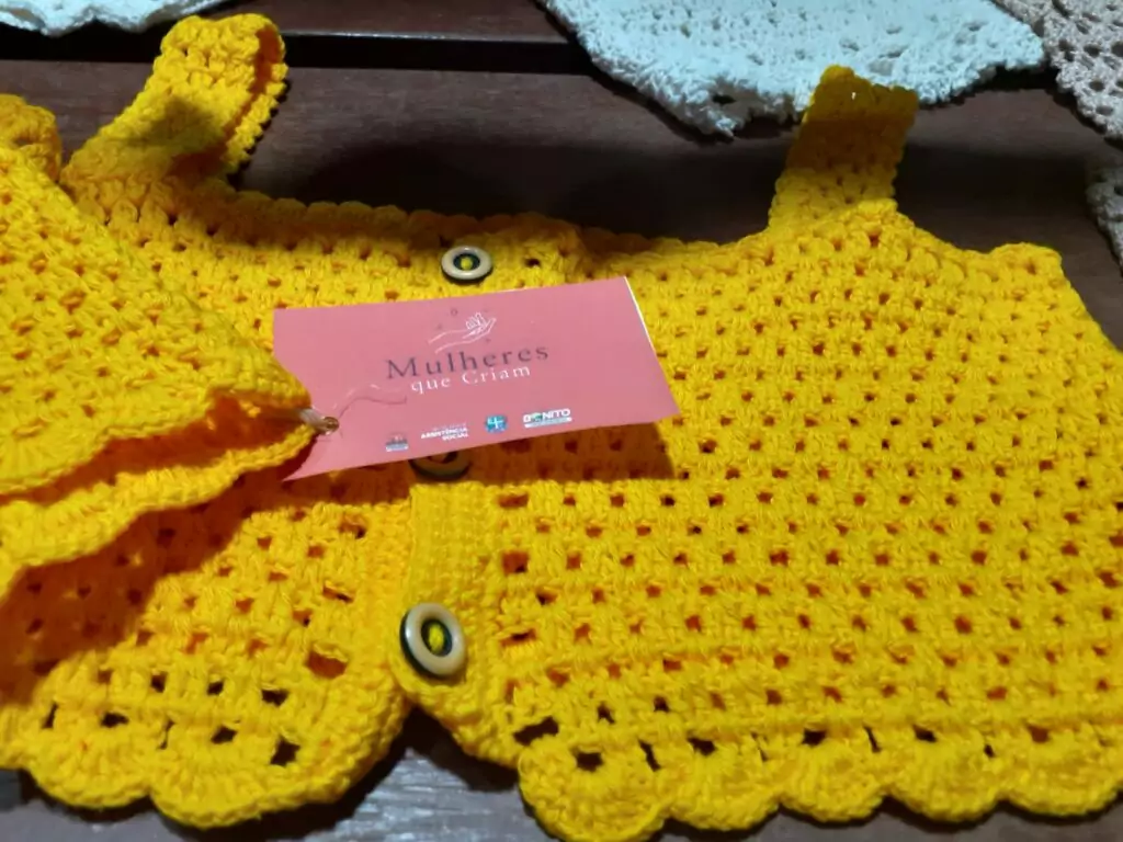 Com apoio do CRAS, grupo 'Mulheres que Criam' ganha espaço na Feira do Artesão Com apoio do CRAS, grupo 'Mulheres que Criam' ganha espaço na Feira do Artesão