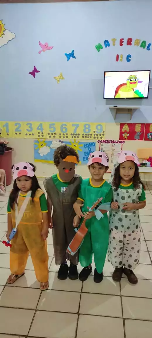 Centros de Educação Infantil desenvolvem Projeto Feira Literária e Folclore Centros de Educação Infantil desenvolvem Projeto Feira Literária e Folclore