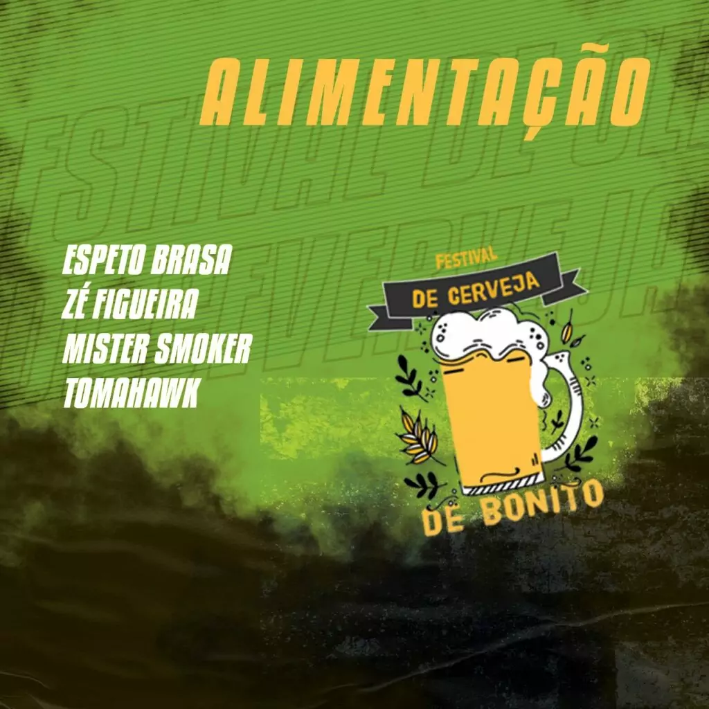 Confira a programação completa do Festival de Cerveja de Bonito