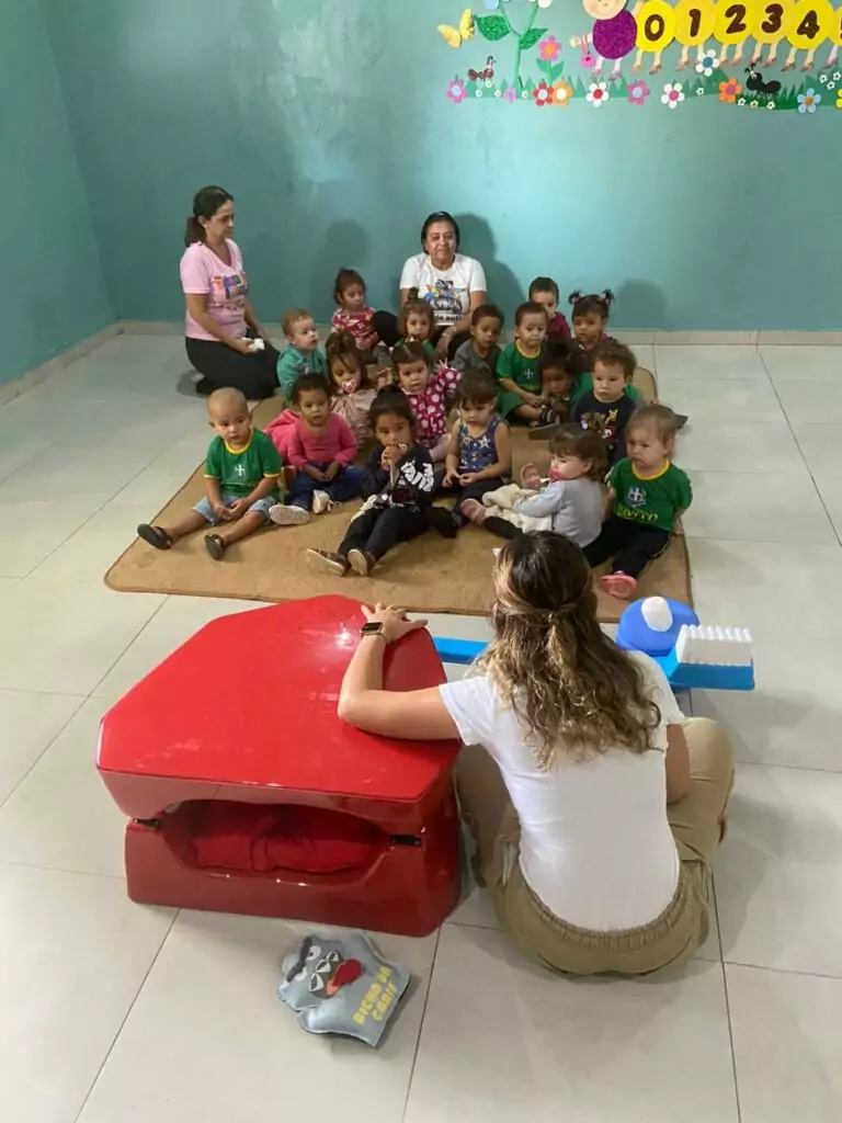 Saúde inicia ação de prevenção e saúde bucal nas escolas Saúde inicia ação de prevenção e saúde bucal nas escolas