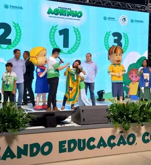 Estudante de Bonito conquista primeiro lugar na categoria Redação do Programa Agrinho 2024 Estudante de Bonito conquista primeiro lugar na categoria Redação do Programa Agrinho 2024
