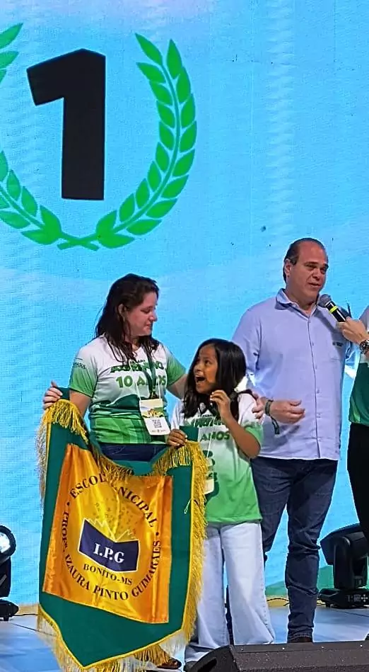 Estudante de Bonito conquista primeiro lugar na categoria Redação do Programa Agrinho 2024 Estudante de Bonito conquista primeiro lugar na categoria Redação do Programa Agrinho 2024