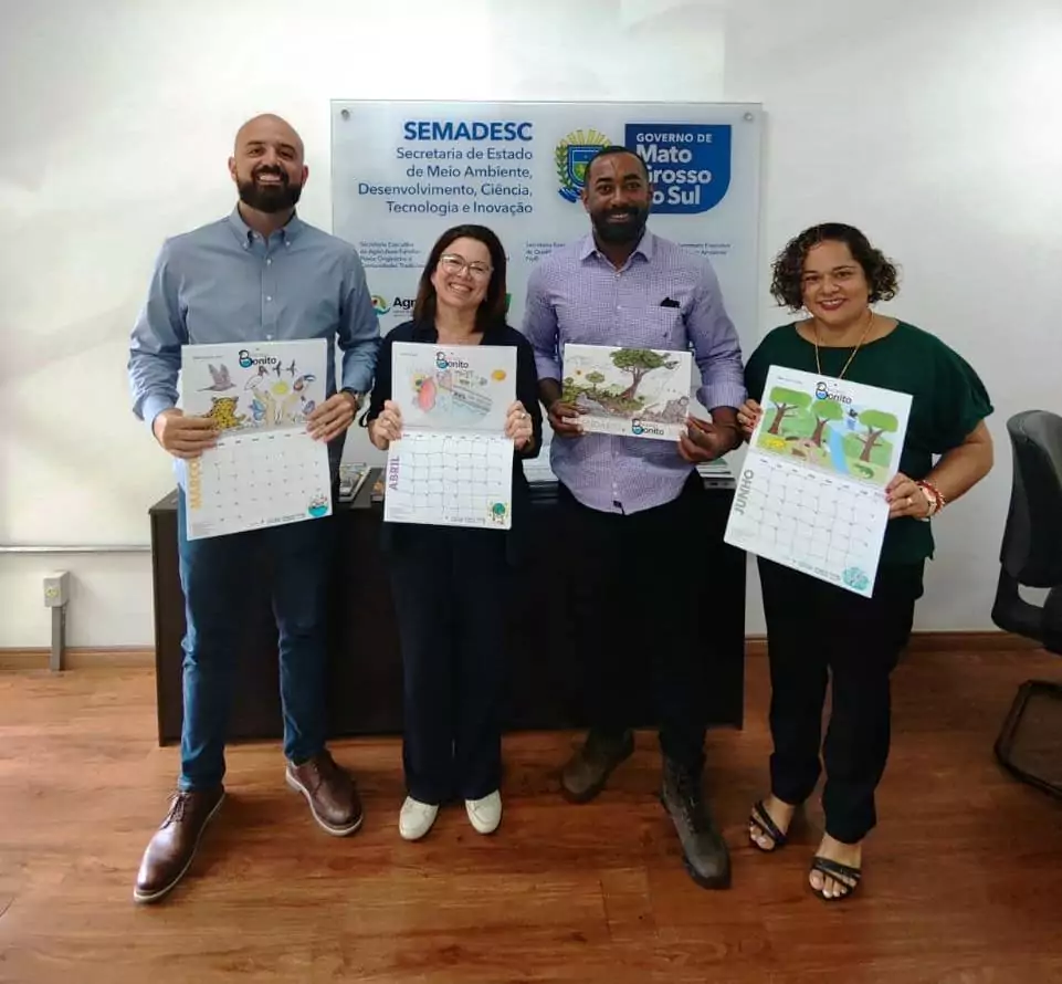 Sema entrega calendários para órgãos estaduais e define estratégias para 2025