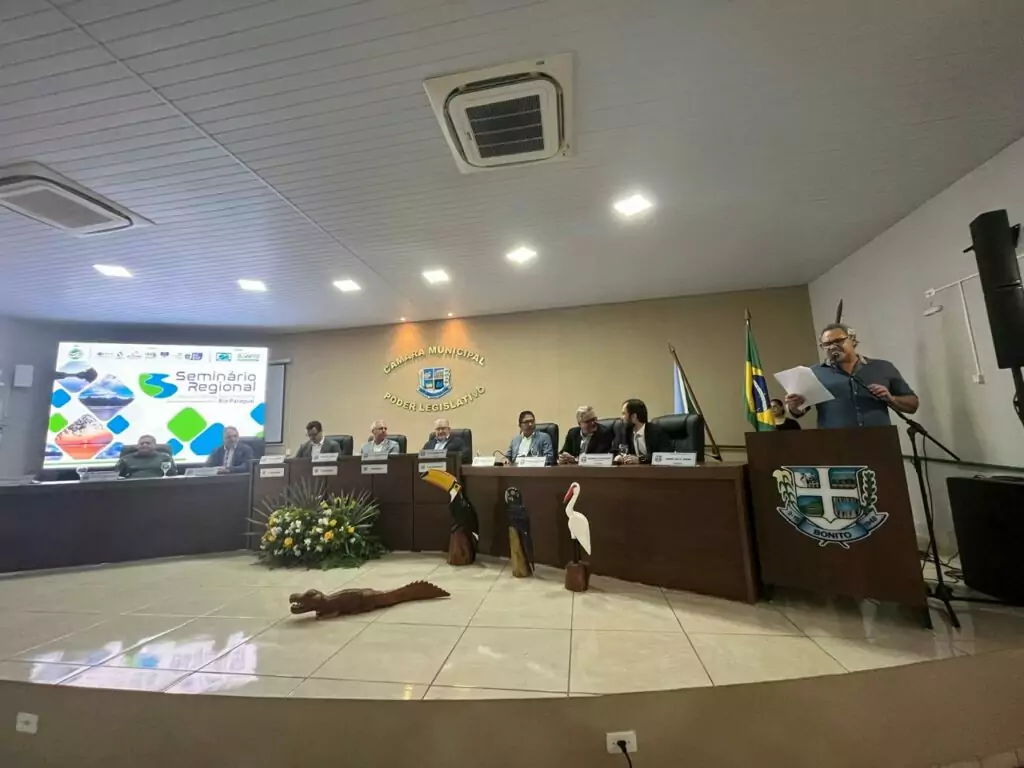 Bonito sedia Seminário Regional sobre Gestão de Recursos Hídricos da Bacia do Rio Paraguai Bonito sedia Seminário Regional sobre Gestão de Recursos Hídricos da Bacia do Rio Paraguai