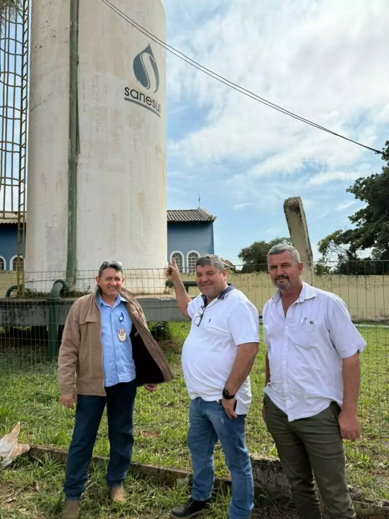 Prefeitura de Bonito recebe doação de caixa d'água de 100 mil litros para o Assentamento Guaicurus