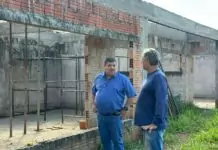 Obras da Creche da Marambaia avançam com recursos próprios do município