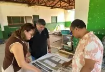 Prefeito Josmail Rodrigues acompanha obras de reforma e ampliação da Escola Municipal Rural Ozório Jacques