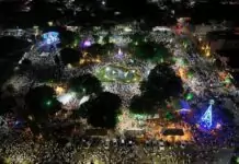 Réveillon Bonito 2026 terá dois dias de shows e queima de fogos silenciosos na Praça da Liberdade