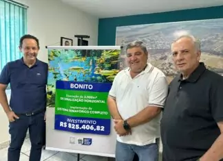 Bonito recebe investimento estadual para modernização da sinalização viária Gabinete do Prefeito