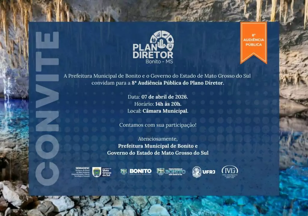 Audiências públicas do Plano Diretor serão realizadas nos dias 7 e 8 de abril