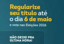 Eleições 2026: eleitores têm até maio para regularizar situação