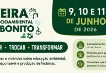 Feira Socioambiental de Bonito abre inscrições para capacitações gratuitas