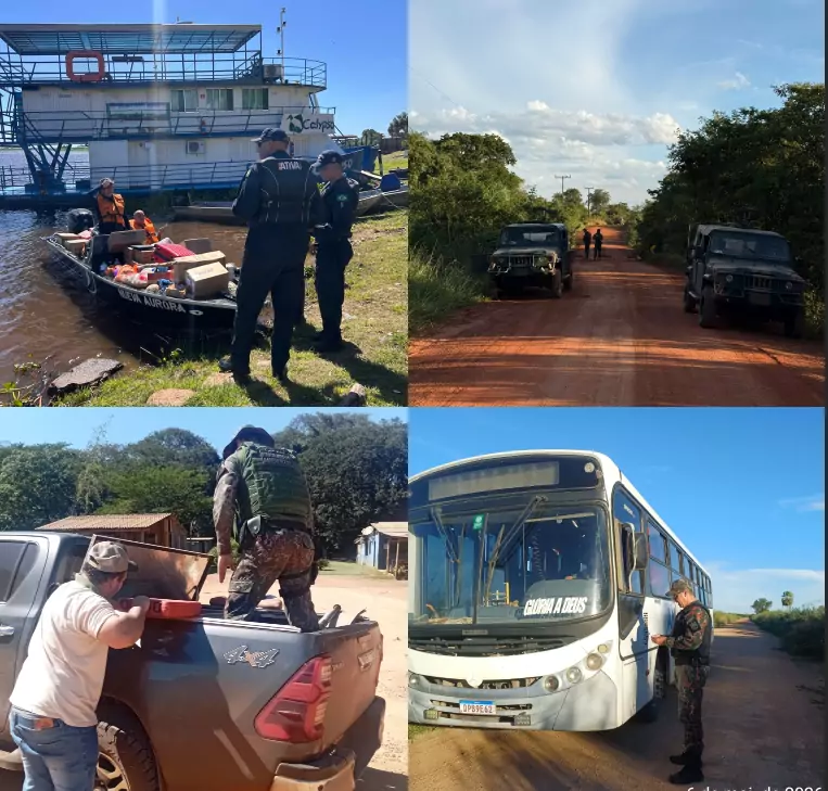 Guarda Municipal de Bonito participa da Operação Integrar no Corredor Bioceânico