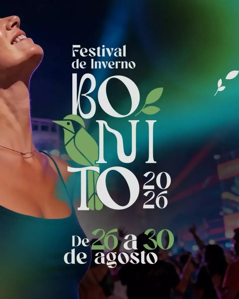 Festival de Inverno de Bonito anuncia grandes atrações nacionais