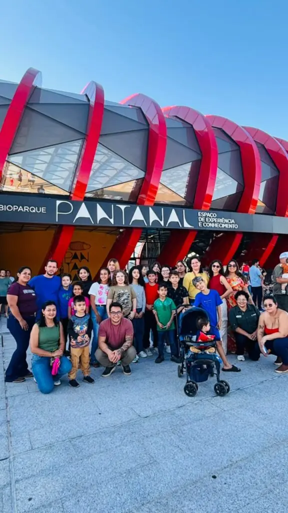 Alunos vencedores do Concurso de Desenhos 2025 visitam o Bioparque Pantanal Alunos vencedores do Concurso de Desenhos 2025 visitam o Bioparque Pantanal