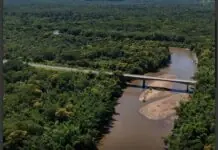 Ponte sobre o Rio Miranda passa por novas interdições para avanço das obras de recuperação na MS-345