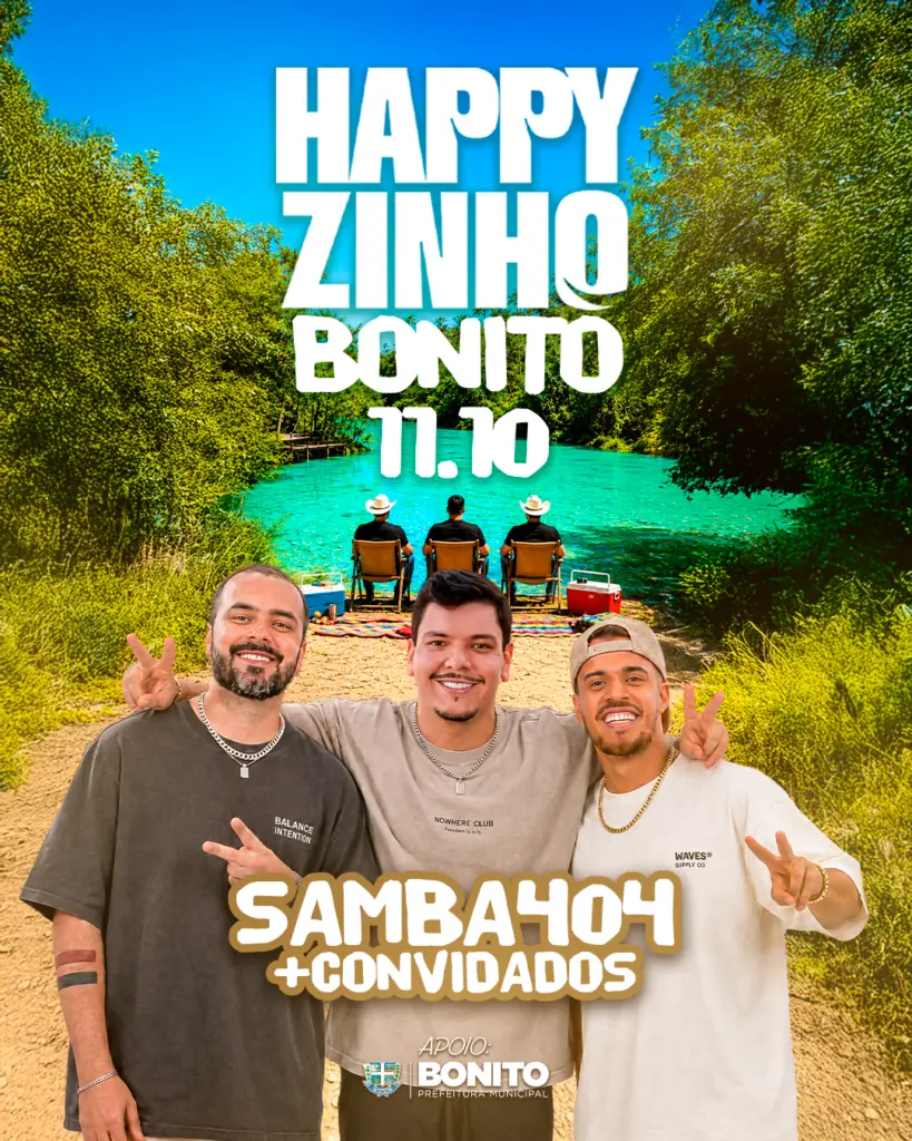 Bonito recebe Tendél neste sábado com entrada gratuita Bonito recebe Tendél neste sábado com entrada gratuita