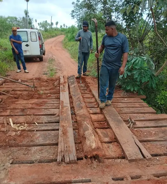 Prefeitura avança na recuperação de pontes na área rural de Bonito