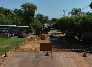 Bonito em obras: ruas de diferentes regiões recebem recapeamento asfáltico Rua Monte Castelo