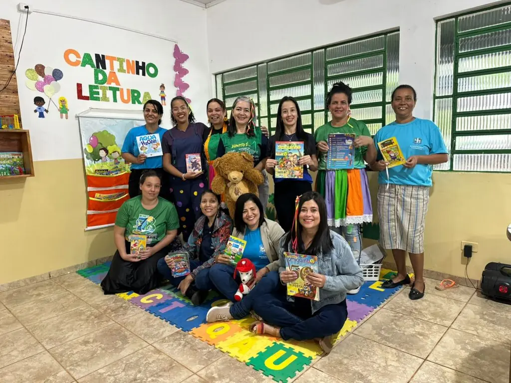 Projeto Cantinho da Leitura promove acolhimento no CRAS de Bonito