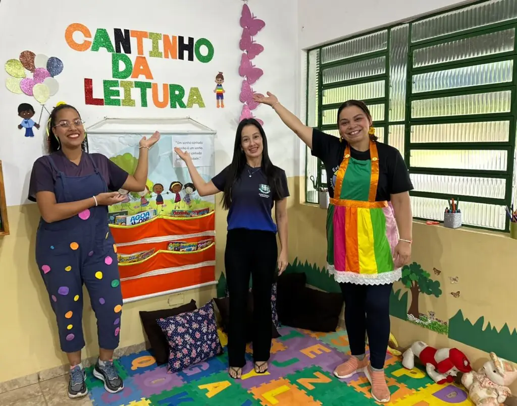 Projeto Cantinho da Leitura promove acolhimento no CRAS de Bonito