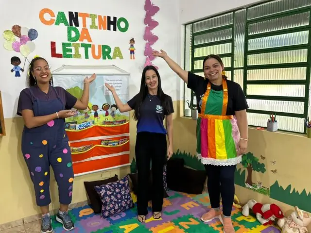 Projeto Cantinho da Leitura promove acolhimento no CRAS de Bonito